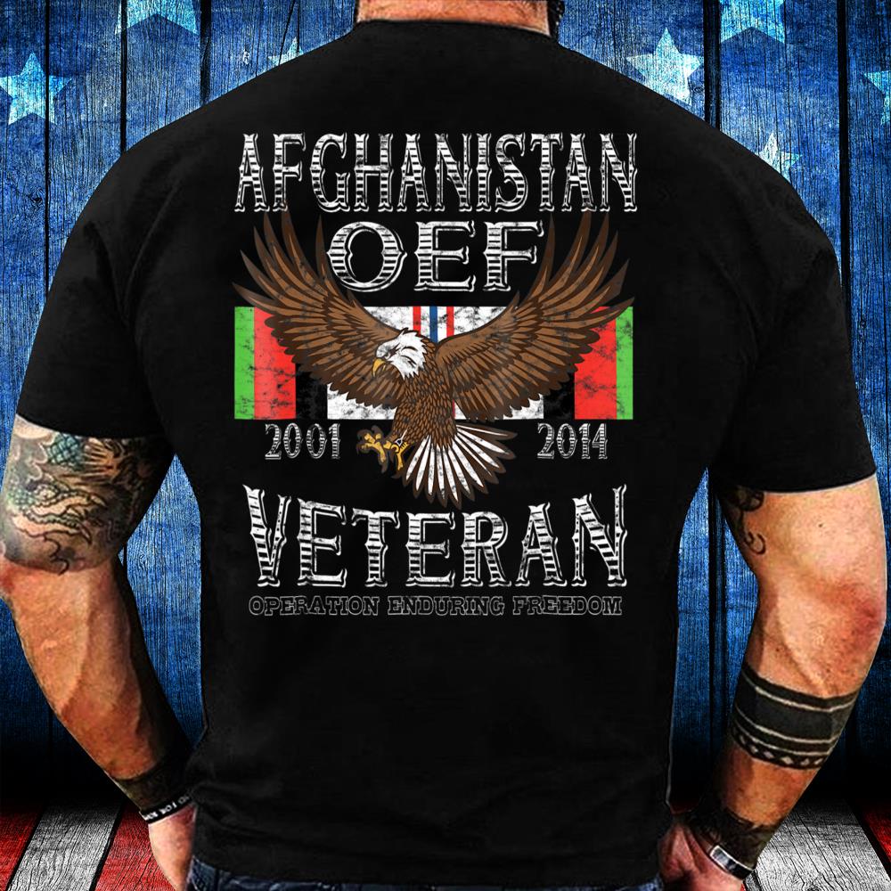 Afghanistan OEF Veteran, Gift For Veteran T-Shirt