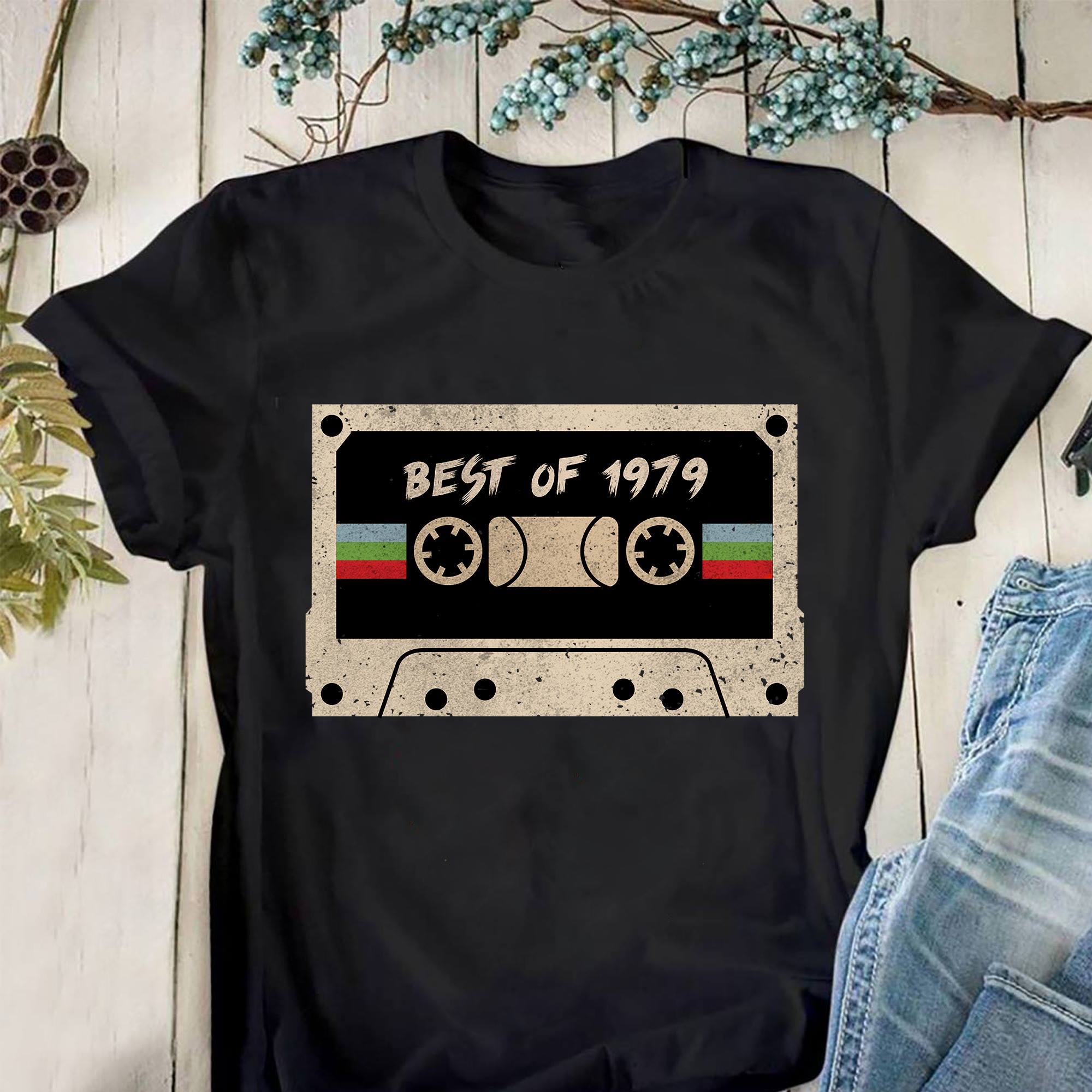 Best Of 1979, Birthday Gifts Idea, Gift For Her For Him Unisex T-Shirt KM0704