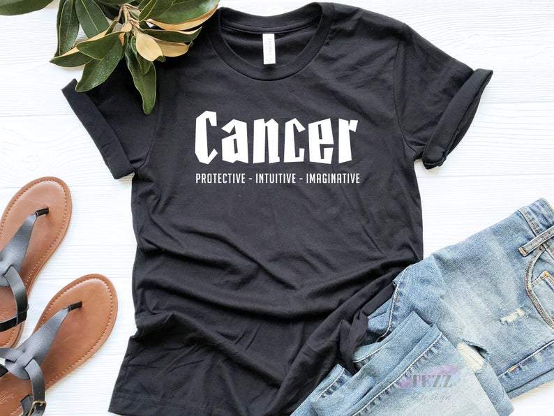 Cancer T-Shirt, Cancer Birth Sign, Zodiac Cancer Zodiac Birthday Shirt, Birthday Gift V2 Unisex T-Shirt
