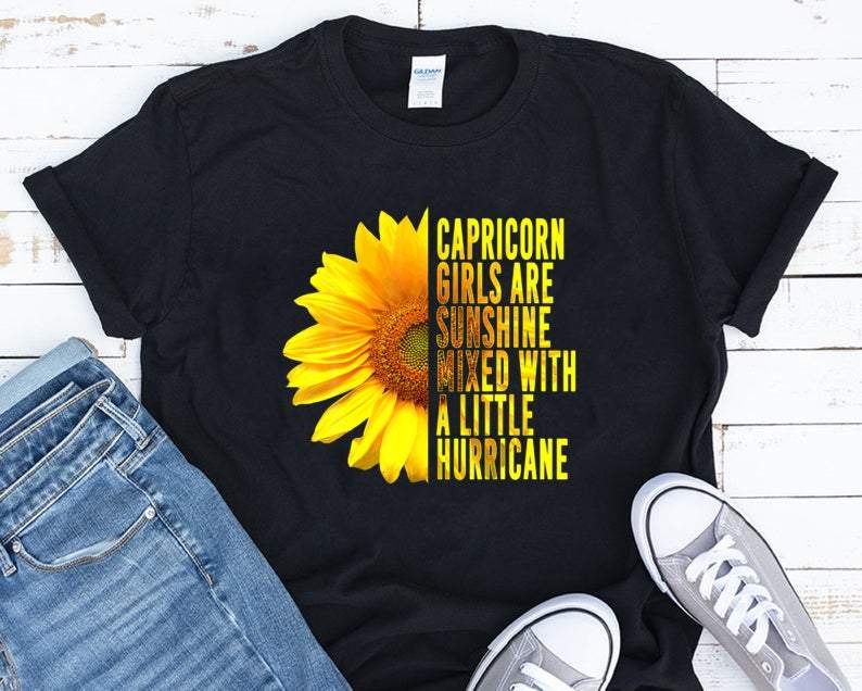 Funny Capricorn Shirt Capricorn Zodiac Sign Capricorn Girls Are