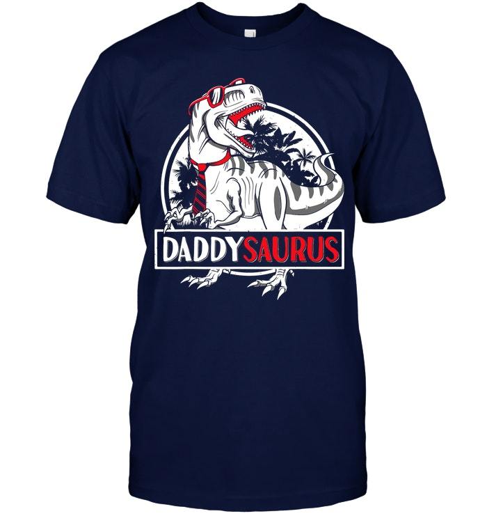 Funny Gift For Dad, Father's Day Gift For Dad - DaddySaurus T-Shirt