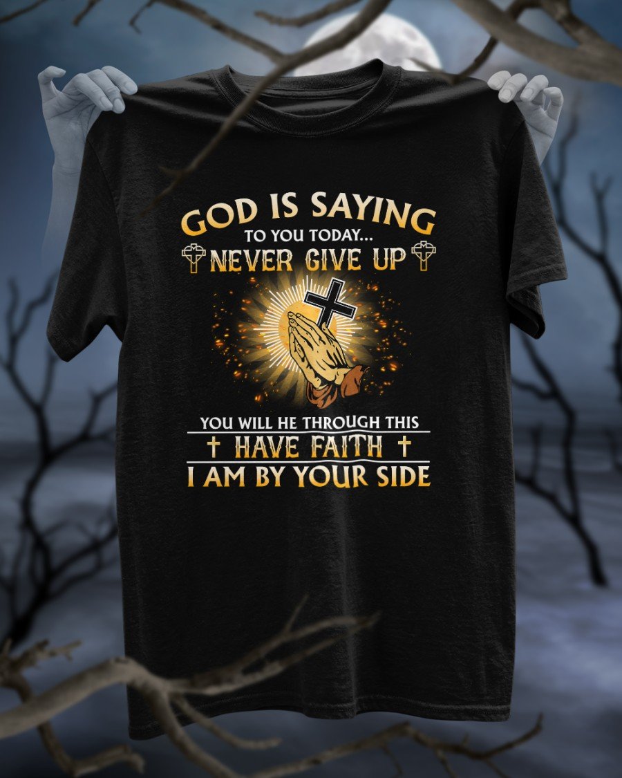 Funny Halloween Shirt, Halloween Gift Ideas, God Is Saying To You Today T-Shirt KM0809