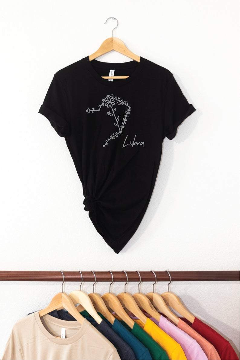 Funny Libra Shirt, Libra Zodiac Sign, Libra Birthday Shirt, Birthday Gift For Her V2 Unisex T-Shirt