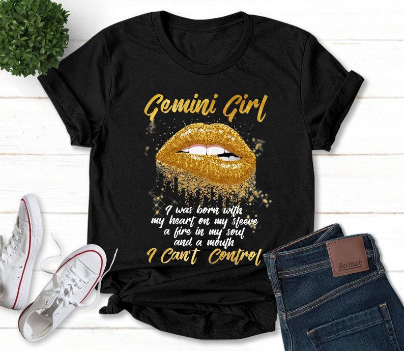 Gemini Unisex T-Shirt, Gemini Zodiac, I'm A Gemini Girl, Gemini Birthday Shirt, Birthday Gift T-Shirt