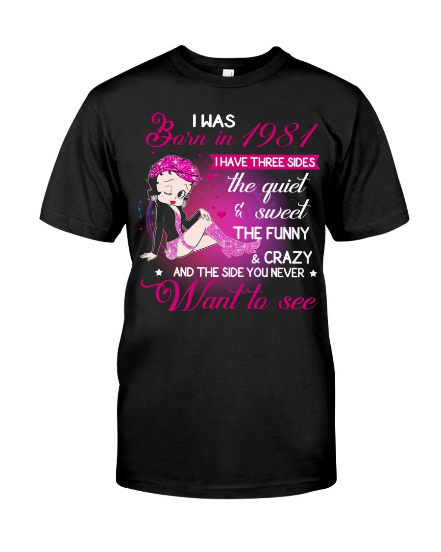 I Was Born In 1981 Vintage, Birthday Gifts Idea, Gift For Her For Him Unisex T-Shirt KM0804