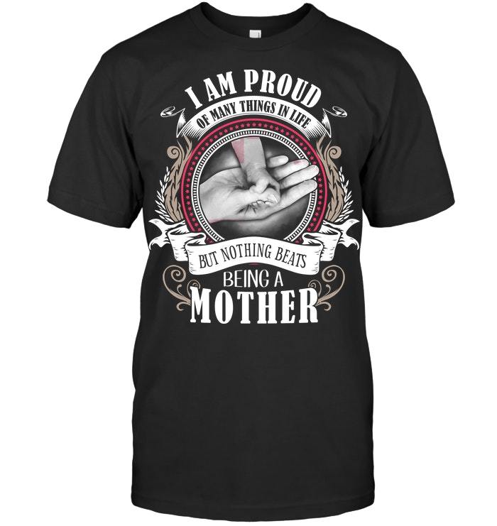 Mother's Day Funny Gift Ideas Apparel Proud Military Mom Proud