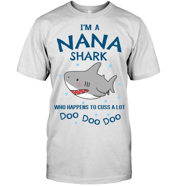 Mother's Day Gift, Gift For Nana, I'm A Nana Shark KM Unisex T-Shirt
