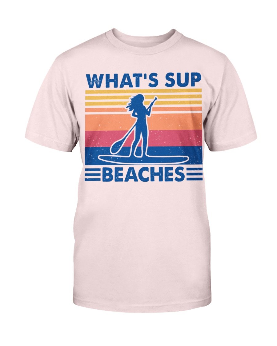 Paddleboard What’s Sup Beaches Vintage T-Shirt funny shirts, gift ...