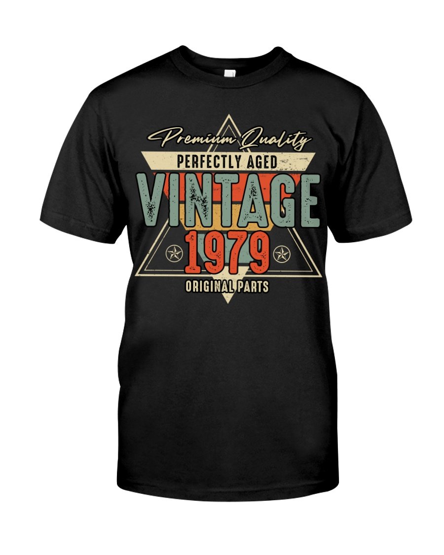 Perfectly Aged Vintage 1979, Birthday Gifts Idea, Gift For Her For Him Unisex T-Shirt KM0704