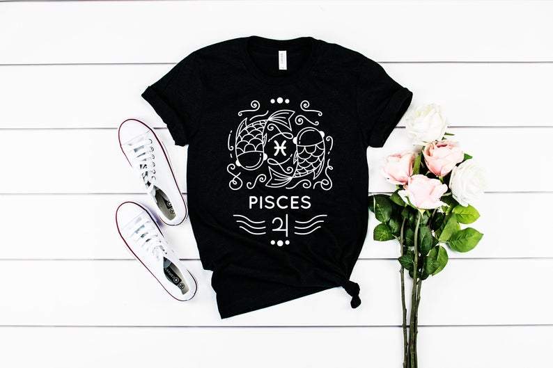 Pisces Shirt, Pisces Zodiac Sign, Astrology Birthday Shirt, Horoscope Birthday Unisex T-Shirt