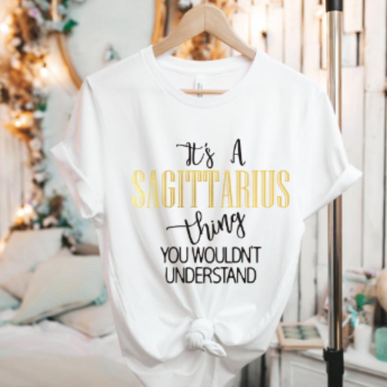 Sagittarius Birthday Shirts, Sagittarius Zodiac Sign, It's A Sagittarius Thing Unisex T-Shirt