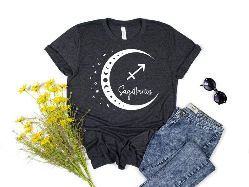 Sagittarius Birthday Shirts, Sagittarius Zodiac Sign, Sagittarius Gifts, Gift For Her Unisex T-Shirt