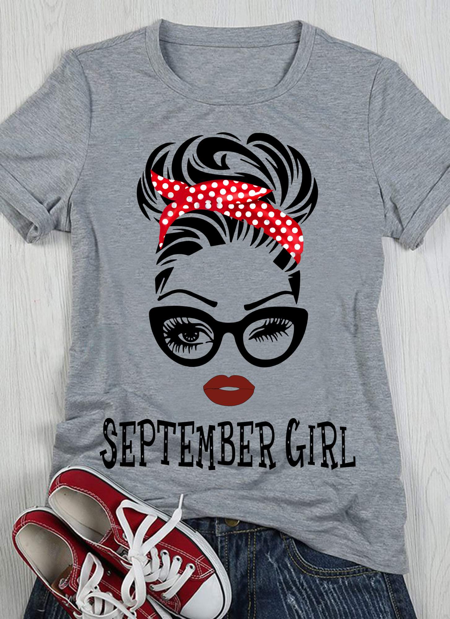 September Birthday Shirt, Birthday Girl Shirt, Birthday Shirts For Women, September Girl T-Shirt