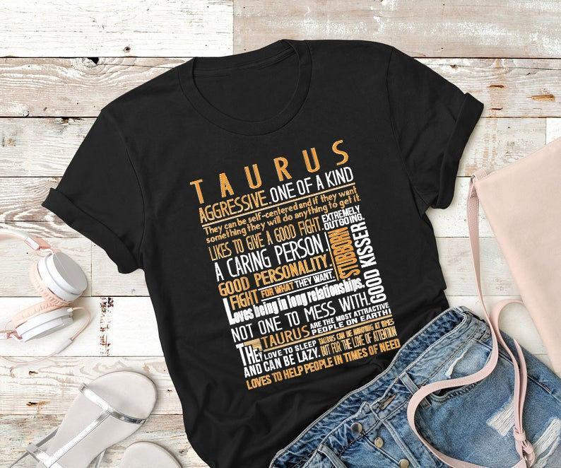 Taurus Birthday Gifts, Zodiac Birthday, Taurus Person, Birthday Gift Zodiac, Gift For Her T-Shirt