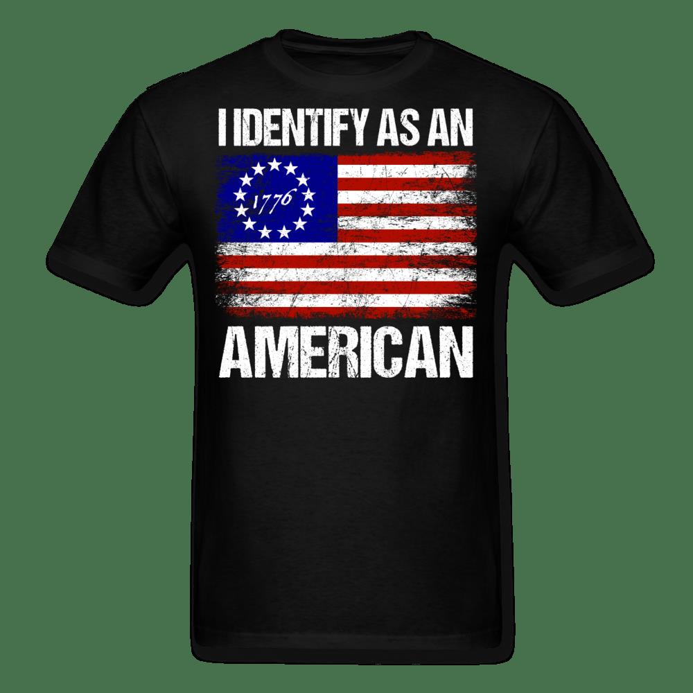 Veteran Shirt, 4th Of July Shirt, I Identify As An American 1776 T-Shirt KM2906