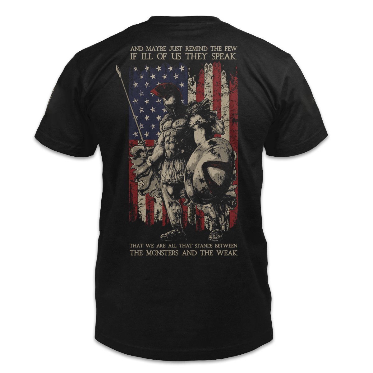 Veteran Shirt, American Spartan, And May Be Just Remind The Few T-Shirt KM2906