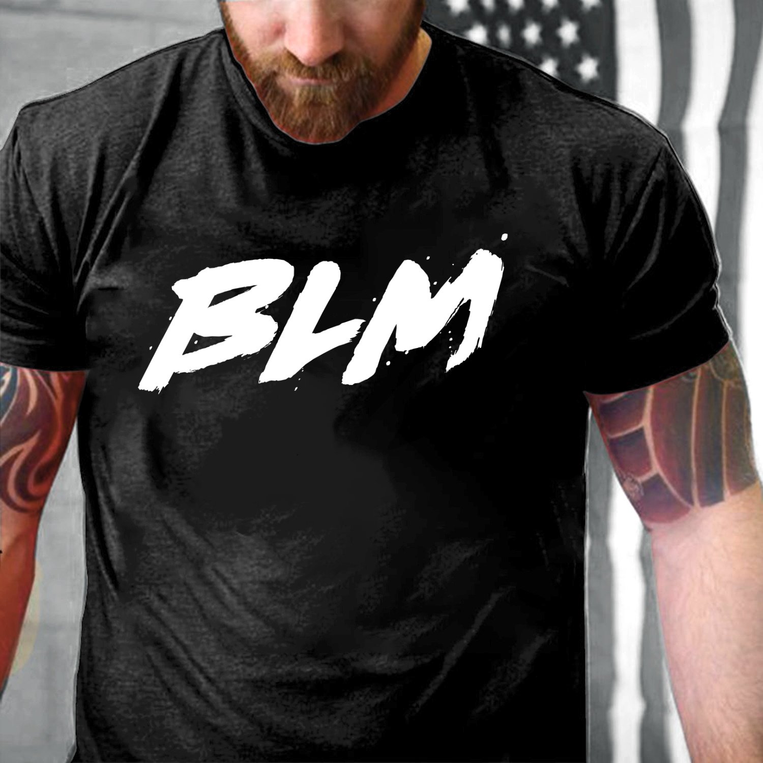 Veteran Shirt, BLM Shirt, Blue Collar Lives Matter T-Shirt