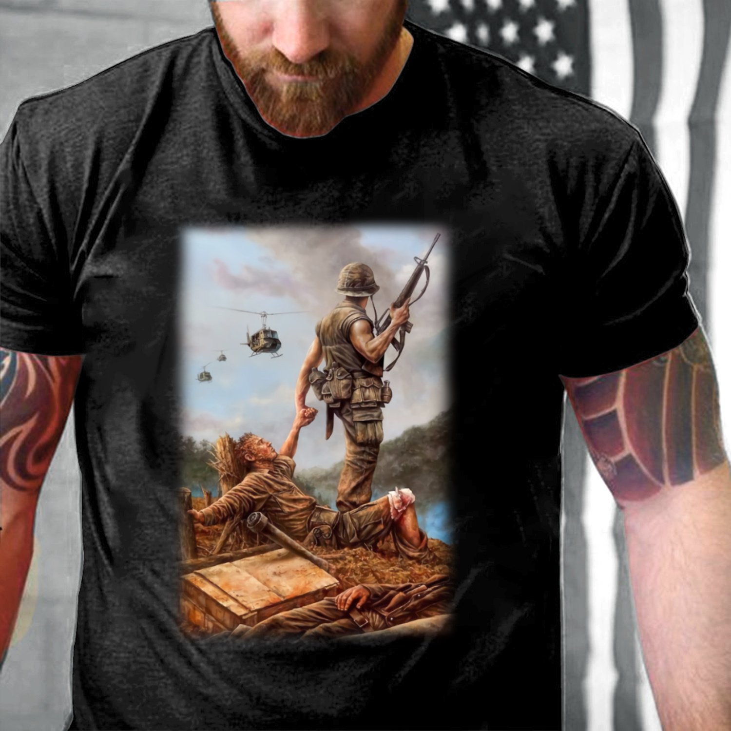 Veteran Shirt - Brotherhood Vietnam Veteran, Gift For Vietnam Veteran T-Shirt