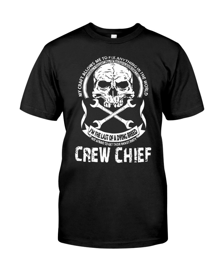 Veteran Shirt, Crew Chief Classic T-Shirt, Father's Day Gift For Dad KM1204