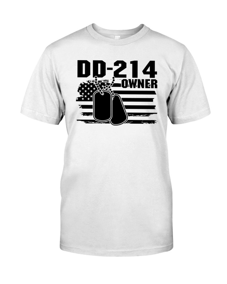 Veteran Shirt, Dad Shirt, DD-214 Tee, DD-214 Shirt, DD-214 Owner T-Shirt KM1006