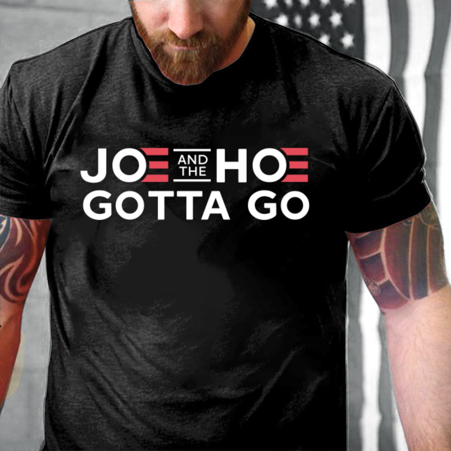 Veteran Shirt, Dad Shirt, Funny Quote Shirt, Joe's Gotta Go Meme T-Shirt KM2206