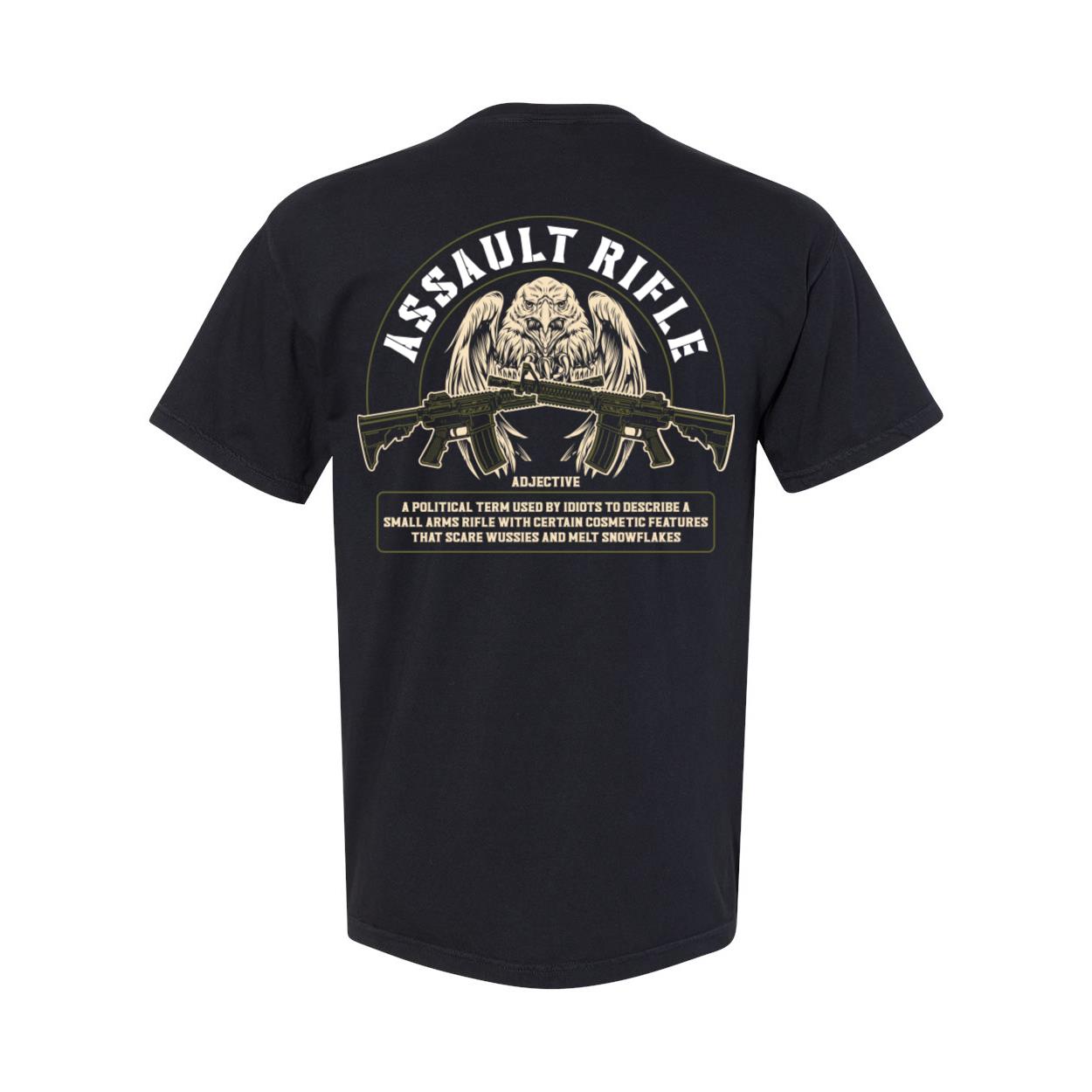 Veteran Shirt, Dad Shirt, Gun Shirt, Assault Rifle - Adjective T-Shirt KM1806