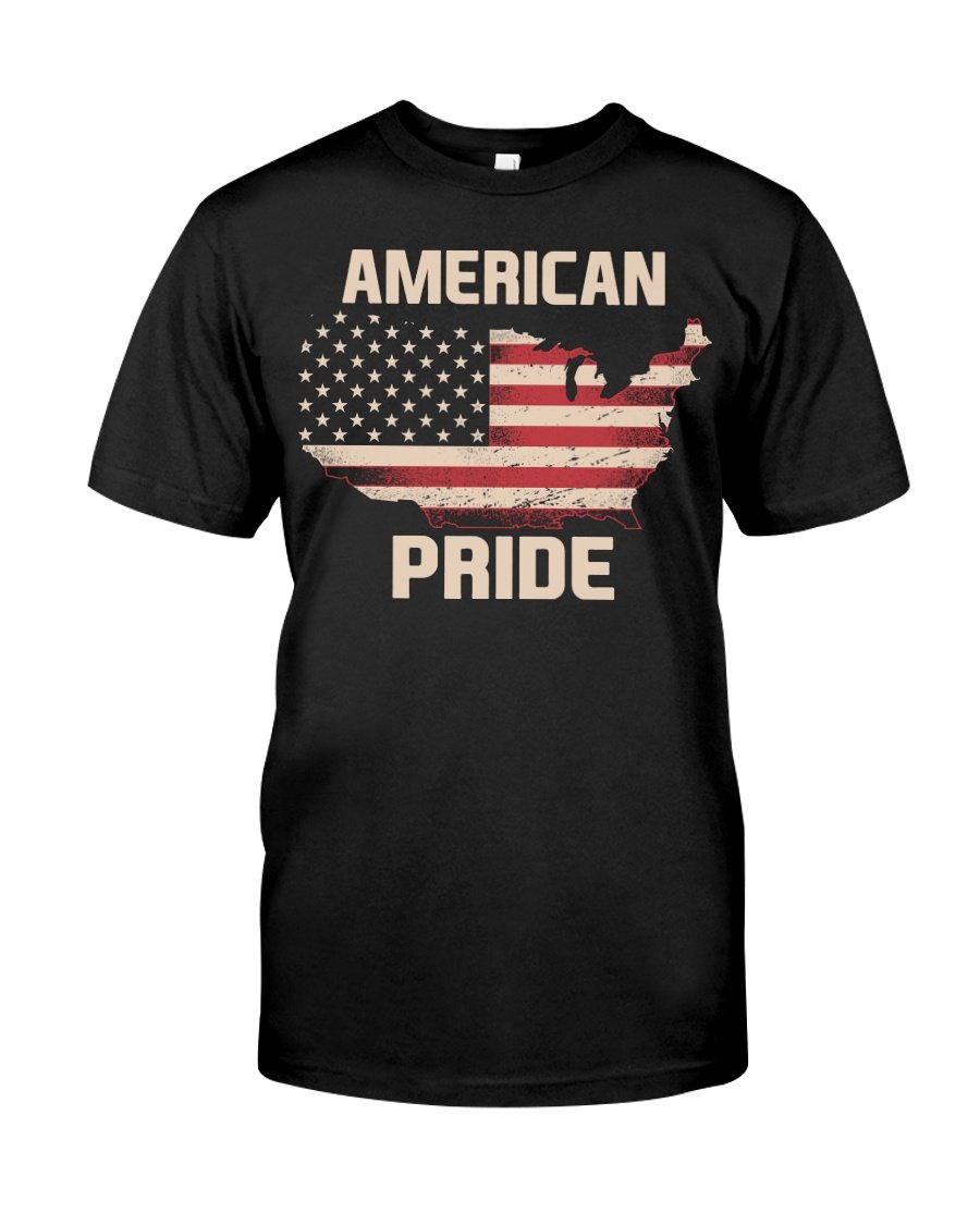 Veteran Shirt, Father's Day Shirt, Gifts For Dad, American Flag, American Pride T-Shirt KM0806