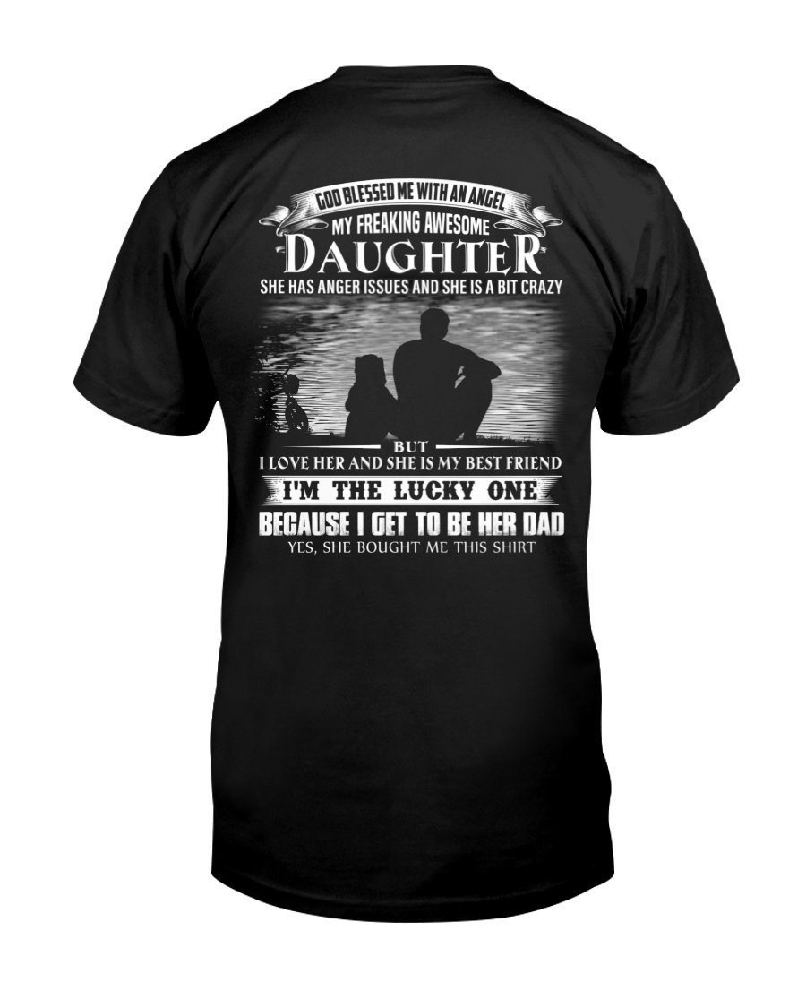 Veteran Shirt, Father's Day Shirt, My Freaking Awesome Daughter T-Shirt KM2805