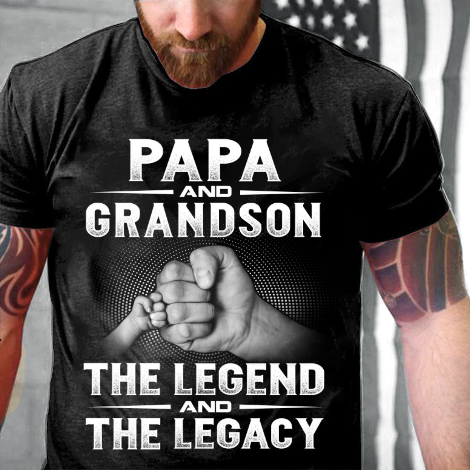 Veteran Shirt, Gift For Dad, Papa And Grandson, The Legend And The Legacy T-Shirt