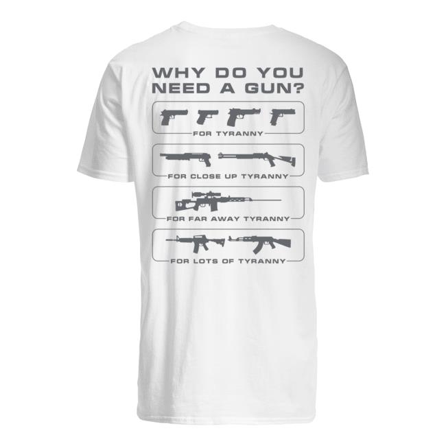 Veteran Shirt, Gun Shirt, Why Do You Need A Gun T-Shirt KM3006