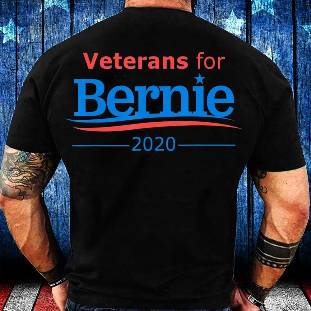 Veterans For 2020 Bernie Sanders Election President T-Shirt