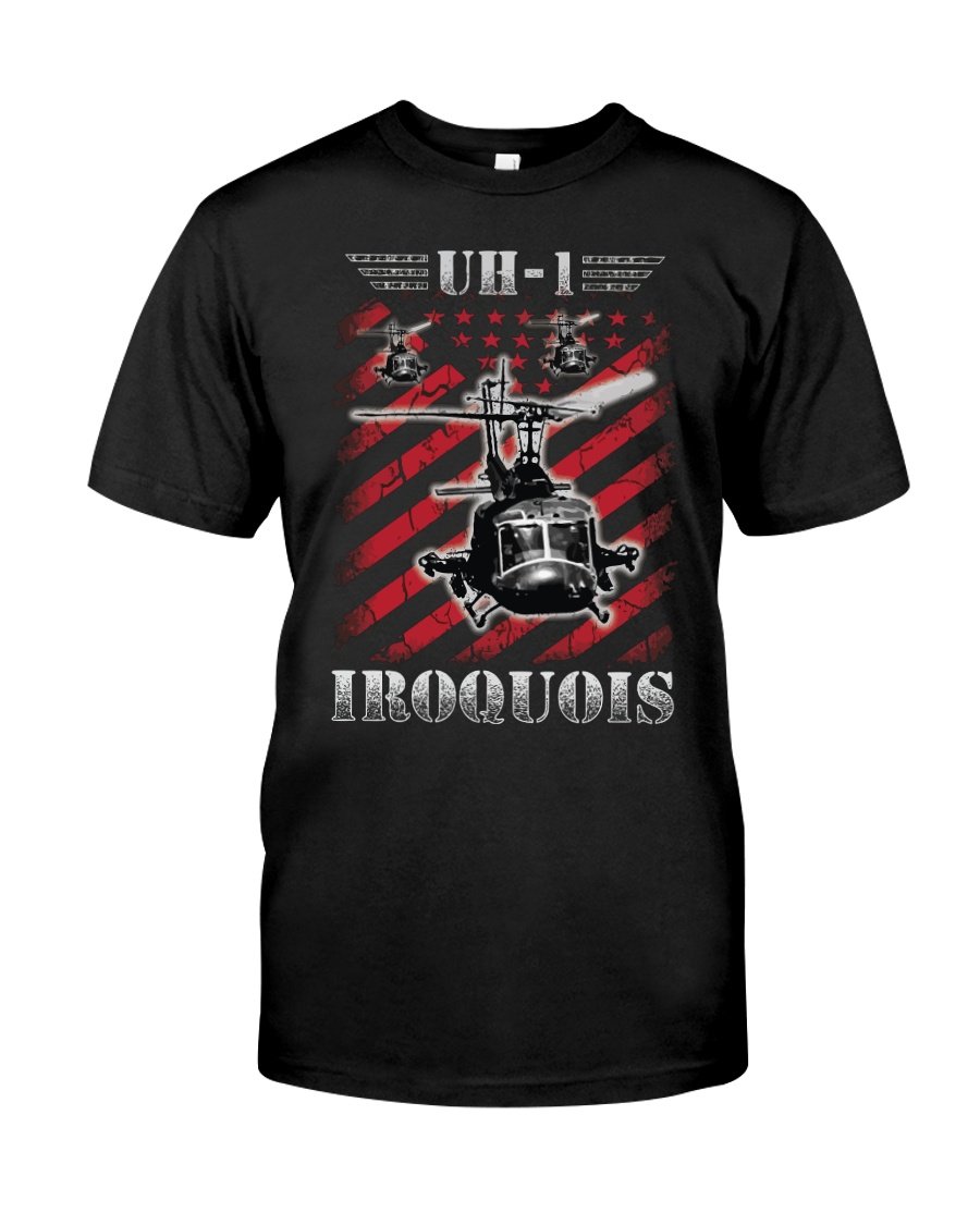 Veteran Shirt, Uh 1 Iroquois Classic T-Shirt, Father's Day Gift For Dad KM1304