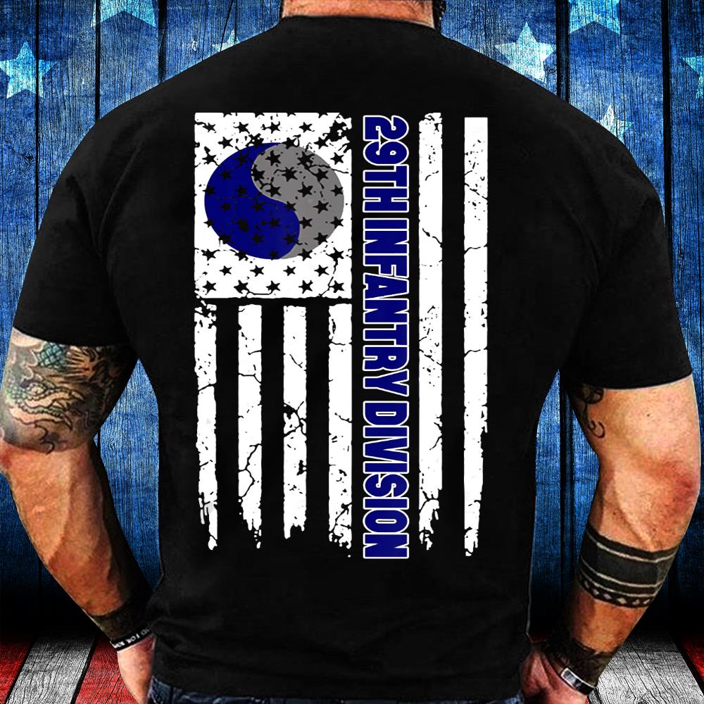 Veterans Shirt 29th Infantry Division Veteran T-Shirt