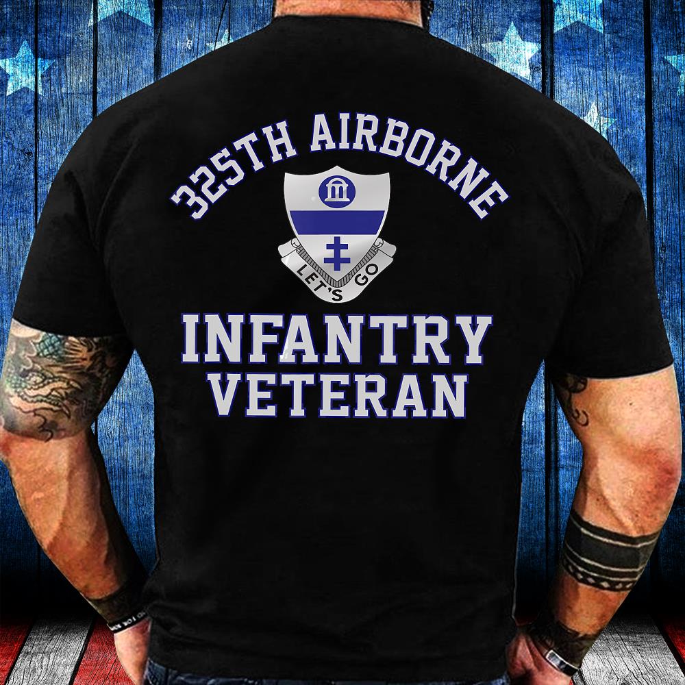 Veterans Shirt - 325TH Airborne Infantry Veteran T-Shirt