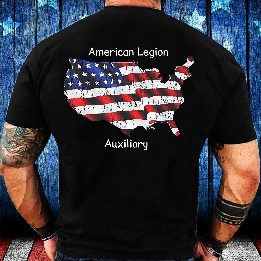American Legion Auxiliary Military Veteran T-Shirt