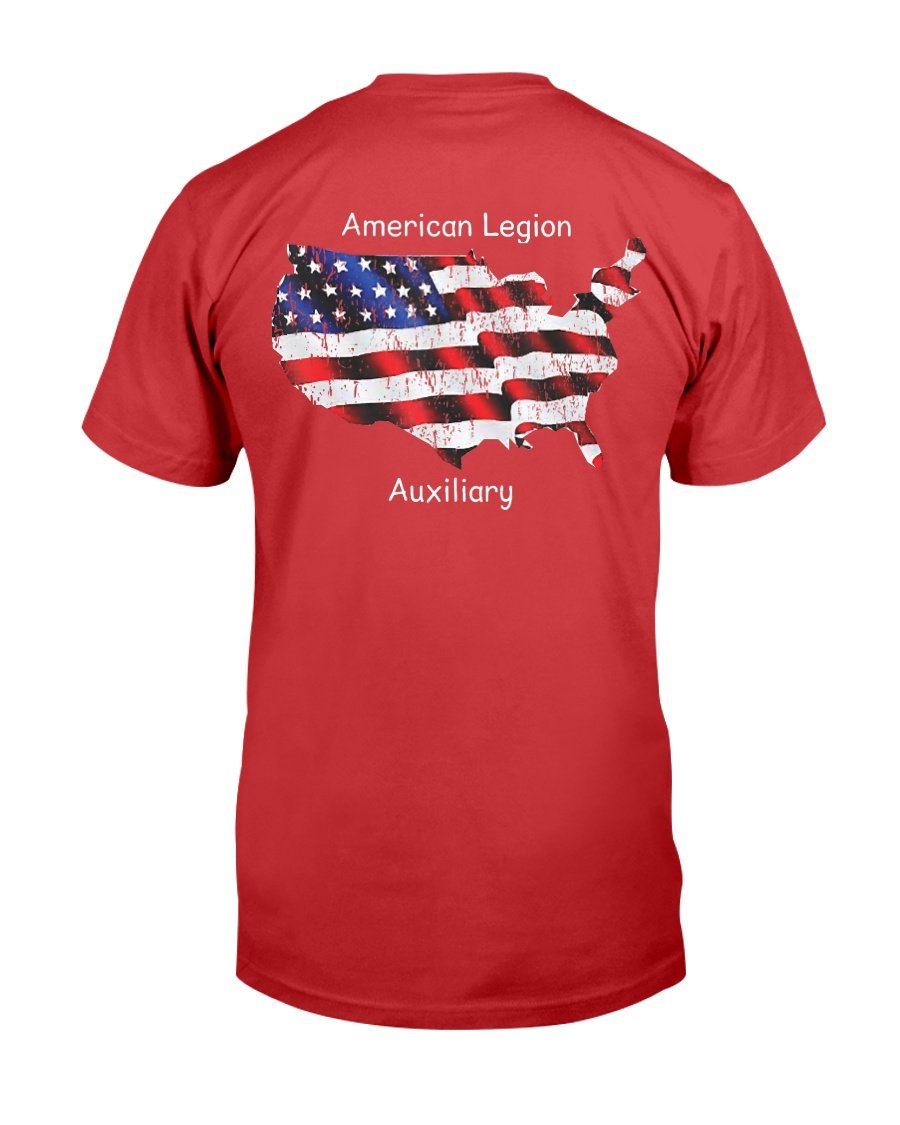 American Legion Auxiliary Military Veteran T-Shirt funny shirts, gift ...