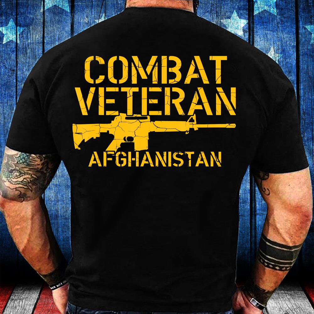 Combat Veteran Afghanistan T-Shirt