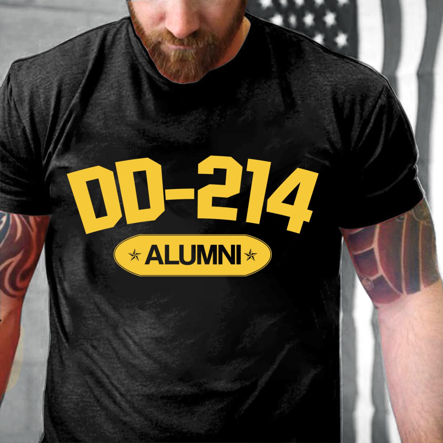 DD-214 ALUMNI, Gift For Veteran T-Shirt