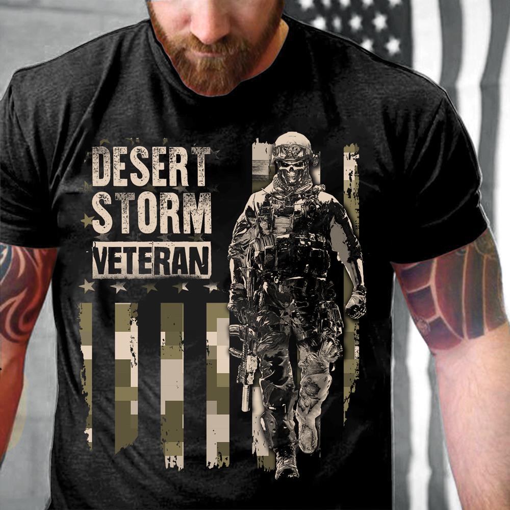 Veterans Shirt - Desert Storm Veteran T-Shirt