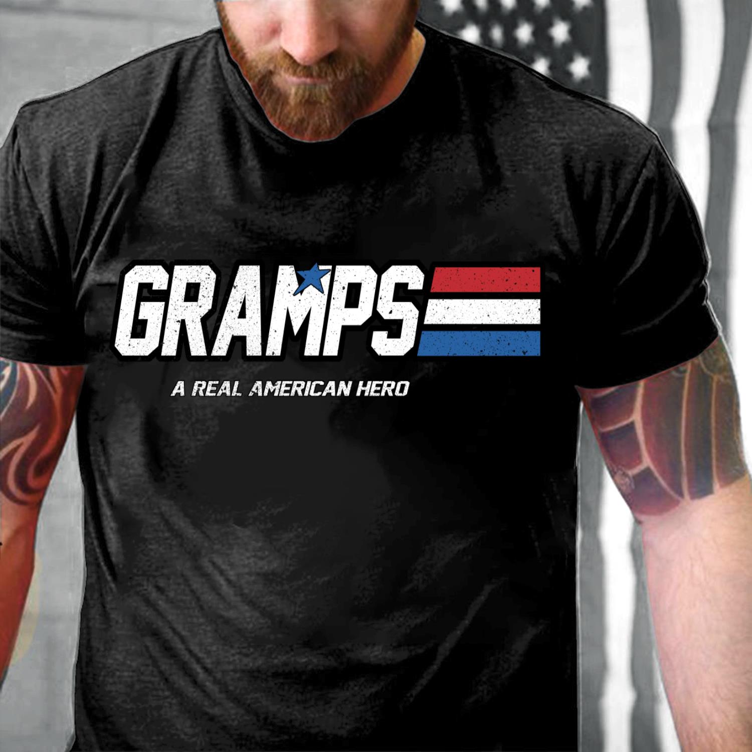 Gramps - A Real American Hero T-Shirt