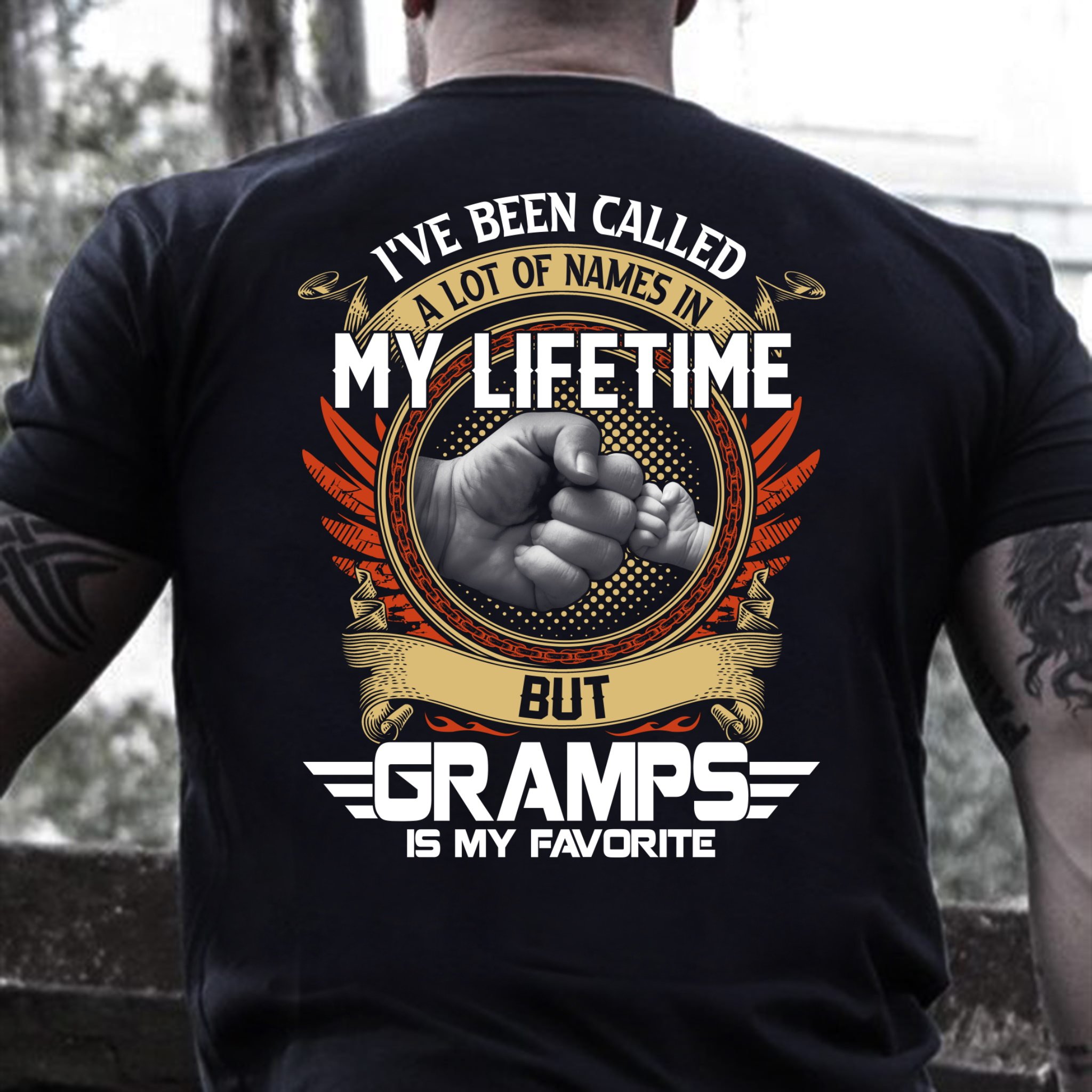 Veterans Shirt - I've Been Called A Lot Of Names In My Life Time But Papa Is Favorite T-Shirt
