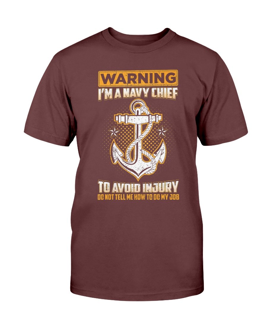 Navy Chief Petty Officer Funny Military Veteran T-Shirt 3 