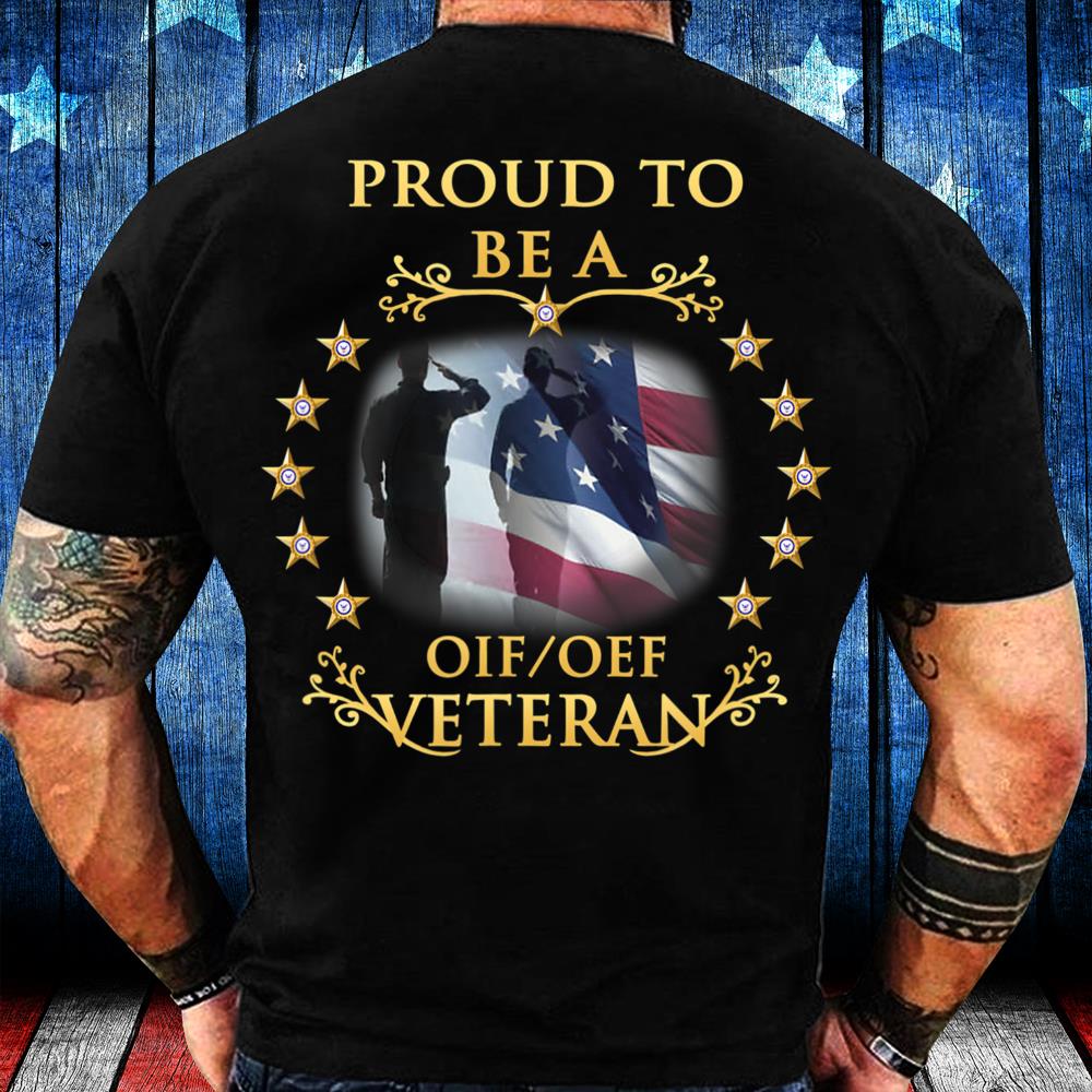 OIF OEF Veteran Operation Iraqi Enduring Freedom T-Shirt