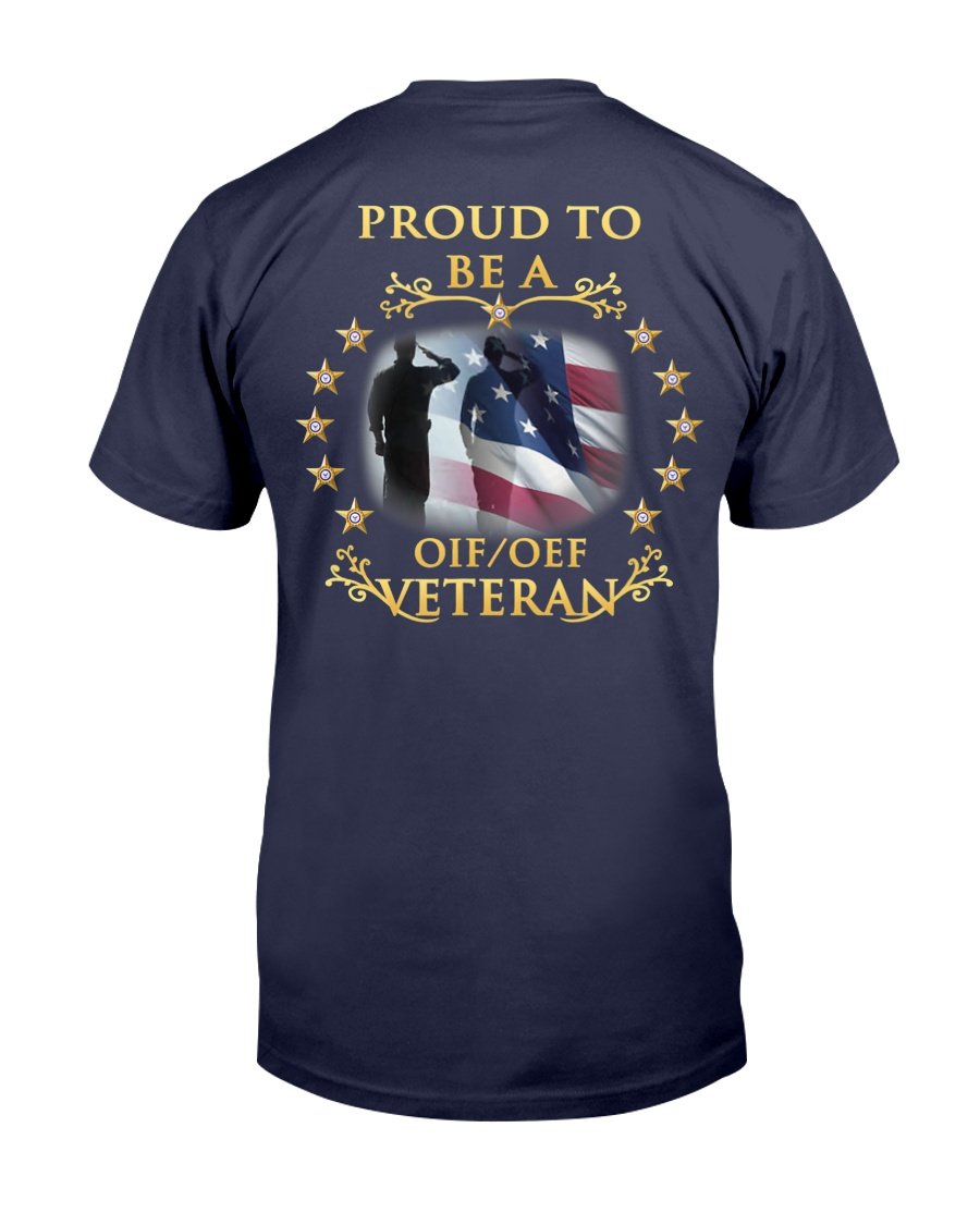 OIF OEF Veteran Operation Iraqi Enduring Freedom T-Shirt 1 
