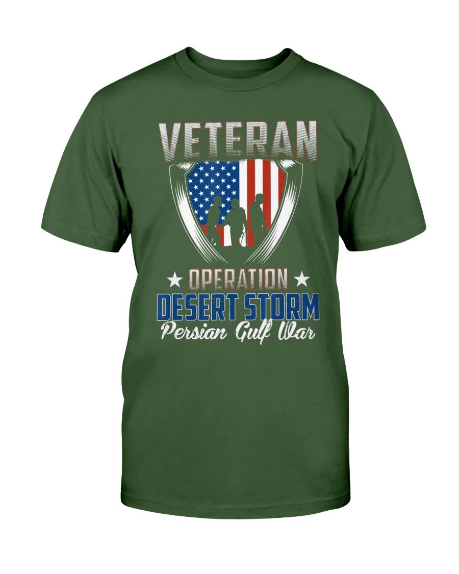 Veteran Operation Desert Storm Persian Gulf War T-Shirt 1 