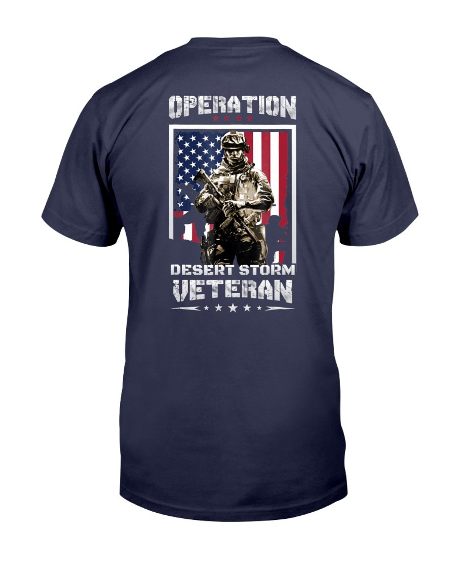 Veterans Shirt Operation Desert Storm Tees Men USA Gift T-Shirt 1 