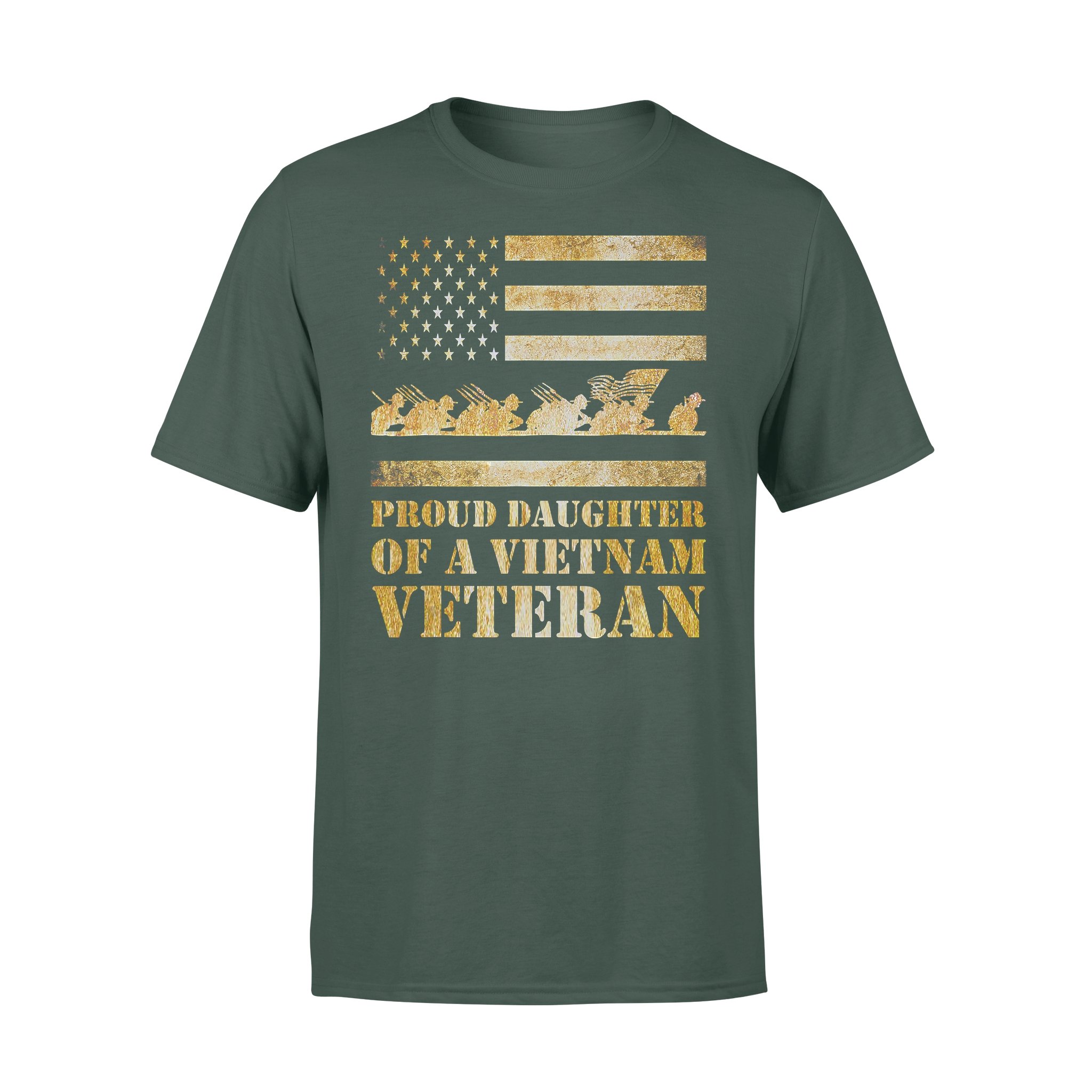 Proud Daughter Of A Vietnam Veteran T-Shirt 1