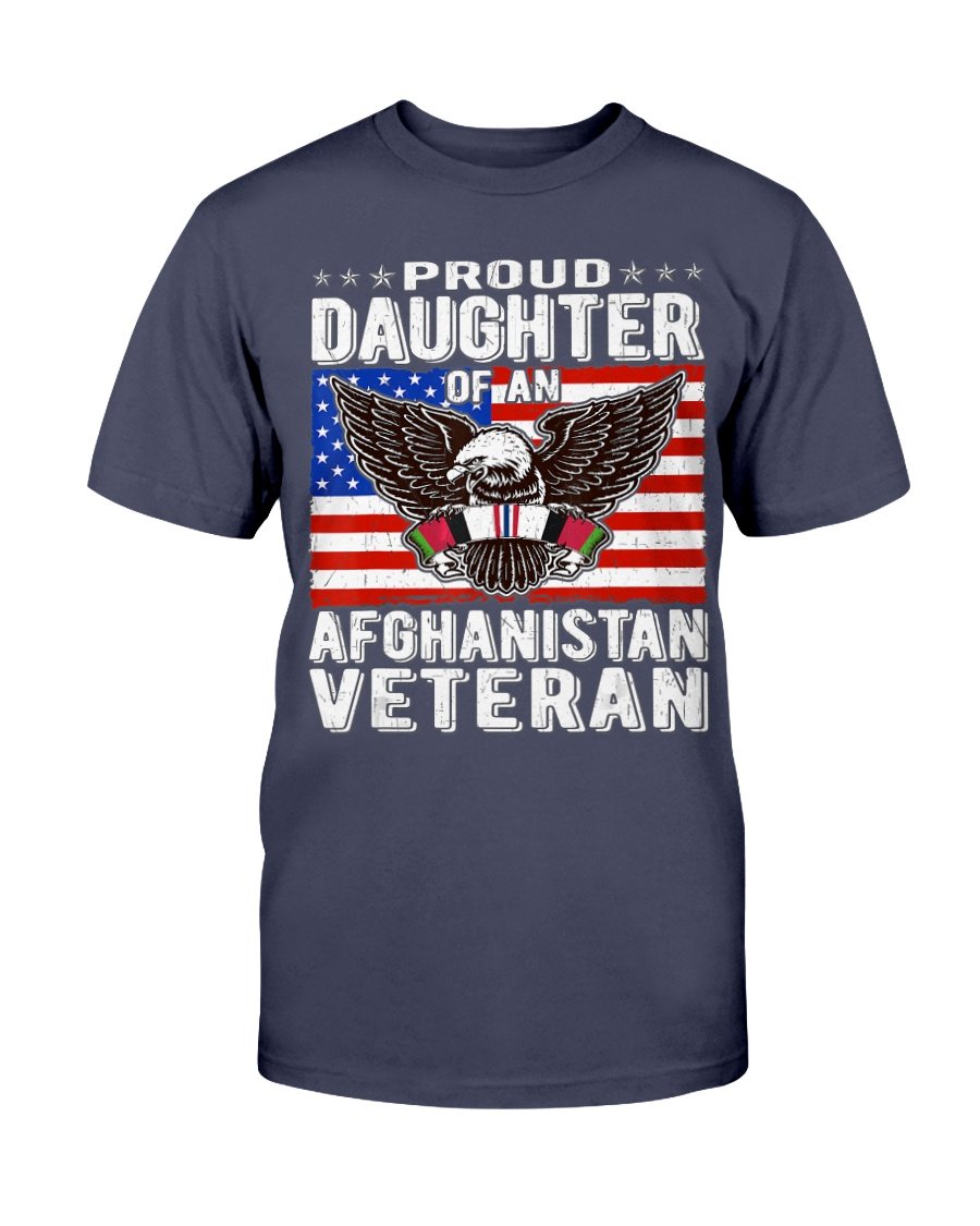 Proud Daughter Of An Afghanistan Veteran Patriotic Military T-Shirt 1 