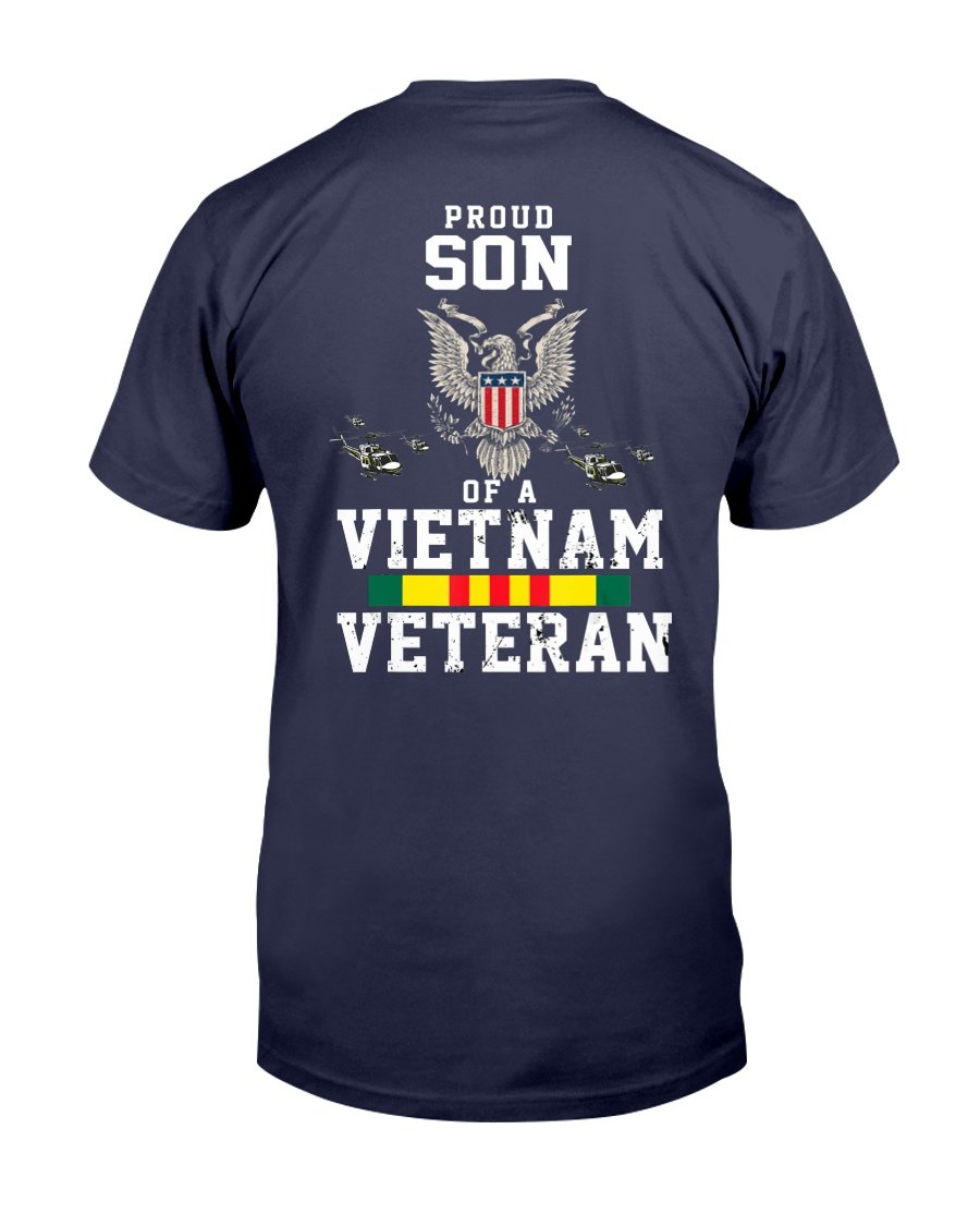 Proud Son Of A Vietnam Veteran, Vietnam Veterans Son T-Shirt 1 