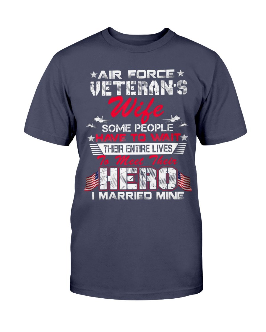 Proud US Air Force -Air Force Veterans Wife T-Shirt 1 